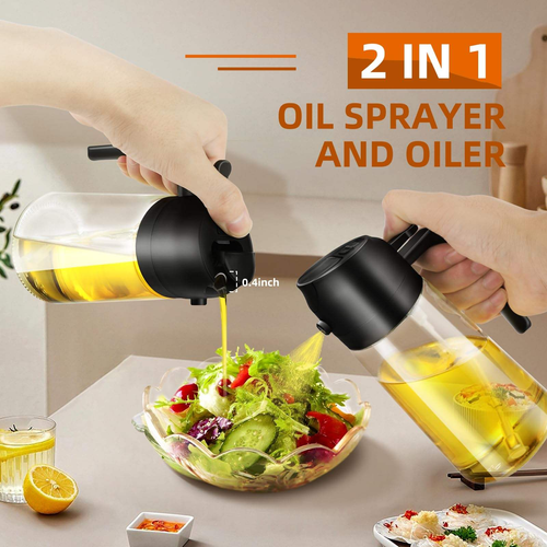 Large capacity 2-in-1 spray bottle