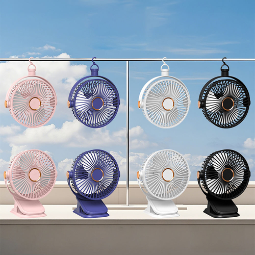 USB charging clip mini fan