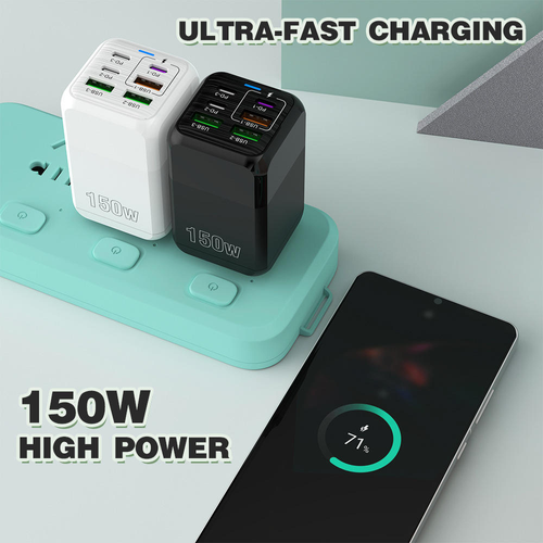 Multi-port 150W fast charging head