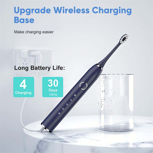 Automatic sonic electric toothbrush (rechargeable)