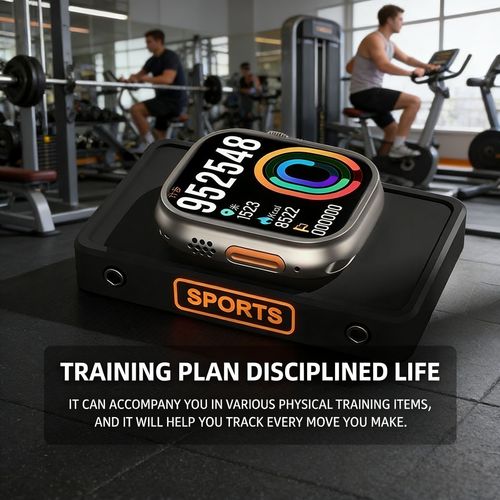 Apple-style smartwatch with Alipay, NFC, and call functionality.