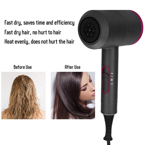 Home negative ion hair dryer