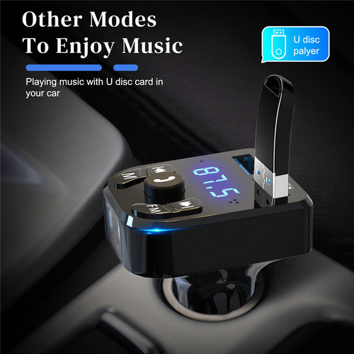 Multi-functional Bluetooth car charger
