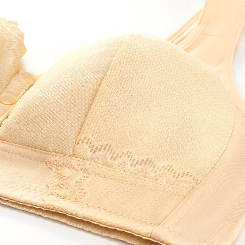 Biustonosz Damski Plus Size z Przewiewnej Bawełny  (75% bawełna+25% len)