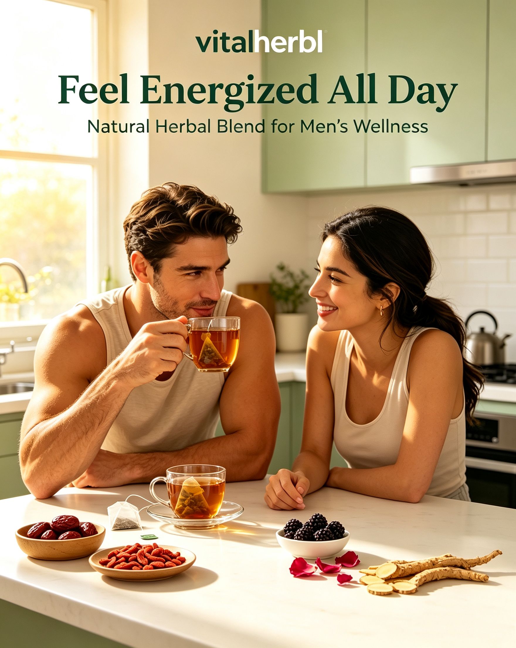 Daily Herbal Support: How Eight‑Treasure Tea Helps Men Feel Recharged