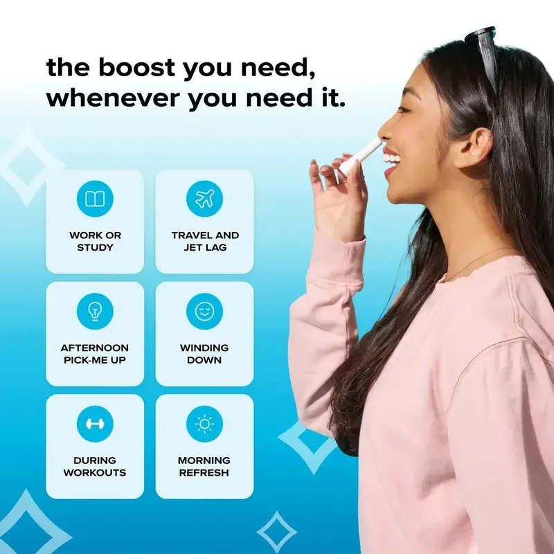 BoomBoom Nasal Stick 4 Pack, Essential Oil Inhaler, Shark Tank Featured