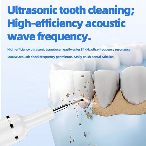 Professional Electric Ultrasonic Teeth Cleaning Kit Dental Tools Teeth Cleaning Scaler Dental Polish Whitening Teeth Tool Kits