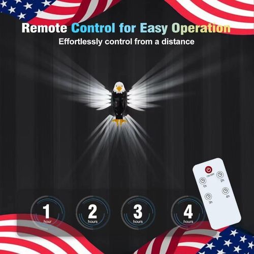 Eagle Wall Lamp Simple Animal Projection Lamp Magnetic Wall Hanging Personality Light Luxury Creative Home Night Light