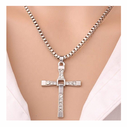 Fast Furious 7 Cross Necklace Toledo Same Style