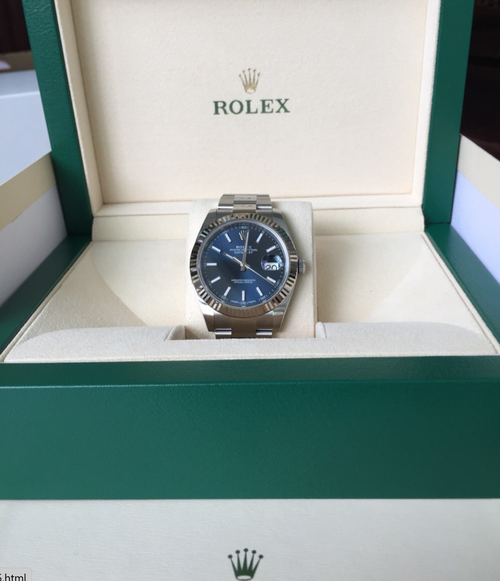 Rolex Classic Datejust Replica Watch - Gold & Steel, Waterproof Mechanical Wristwatch