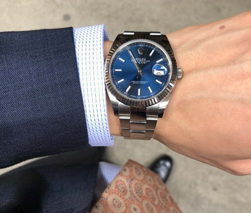 Rolex Classic Datejust Replica Watch - Gold & Steel, Waterproof Mechanical Wristwatch