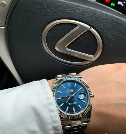 Rolex Classic Datejust Replica Watch - Gold & Steel, Waterproof Mechanical Wristwatch