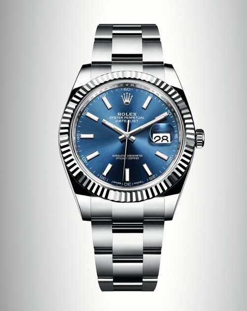 Rolex Classic Datejust Replica Watch - Gold & Steel, Waterproof Mechanical Wristwatch