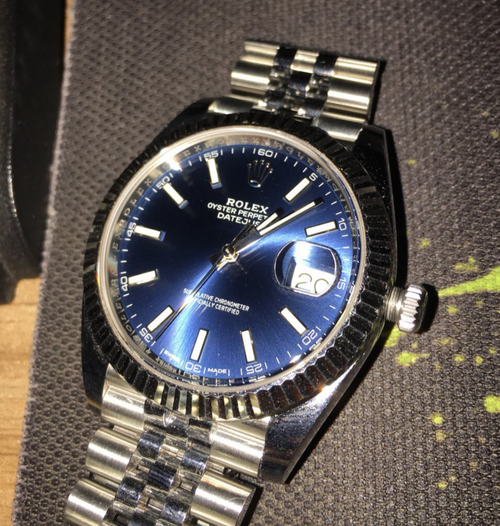 Rolex Classic Datejust Replica Watch - Gold & Steel, Waterproof Mechanical Wristwatch