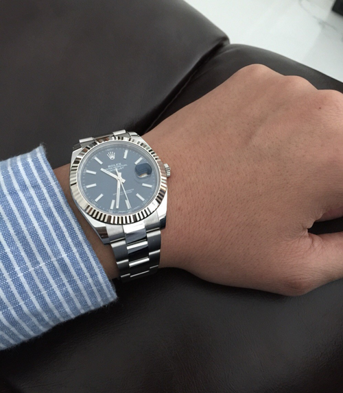 Rolex Classic Datejust Replica Watch - Gold & Steel, Waterproof Mechanical Wristwatch