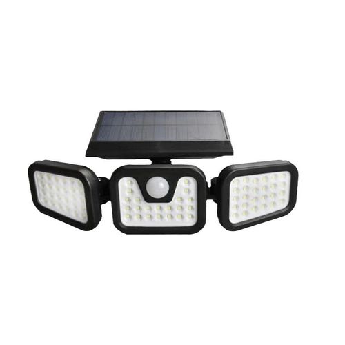 Rotatable Waterproof Solar-Powered Motion Sensor Wall Light