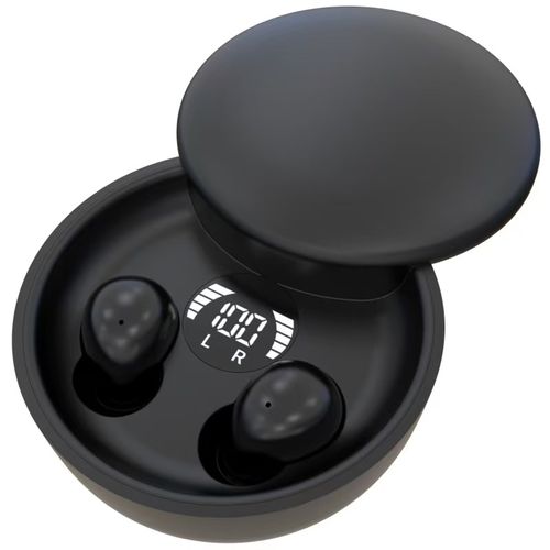 2025 Ultra-Miniature LED Wireless Earphones, Unisex, Sleep Aid, Noise Reduction, Waterproof
