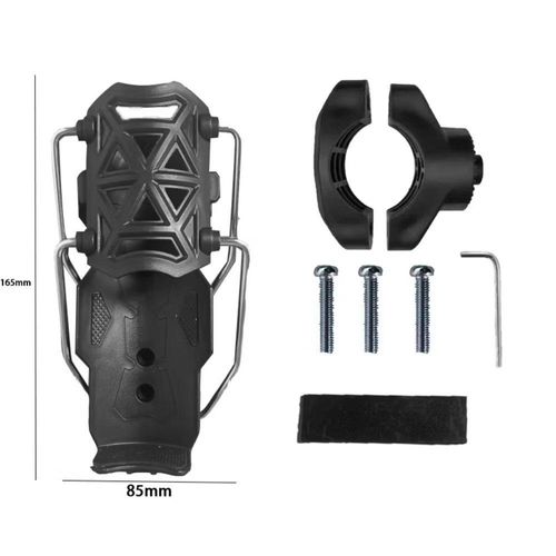 Adaptive bicycle and motorcycle cup holder, 360-degree rotation, suitable for cups with a diameter of 2-3 inches.