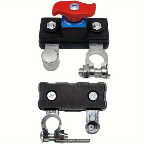 12 24V Marine Battery Isolator Disconnect Switch Prevents Battery Drain&Maintenance Manual Auto Battery Cut-off Switch for Car