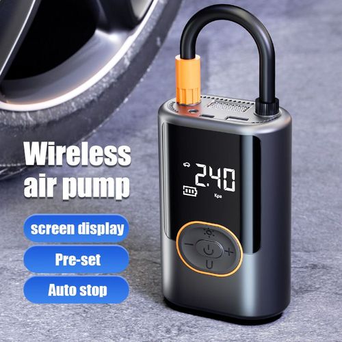 2025 latest wireless USB high-pressure portable car electric air pump