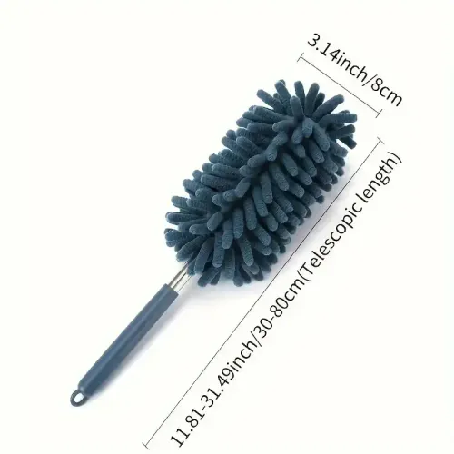 Mini Car Duster Brush, Extendable Microfiber Dusting Tool with Comfortable Handle for Home and Auto Interior Cleaning, Automotive Cleaning Tool, House Cleaning Tools, Cleaner