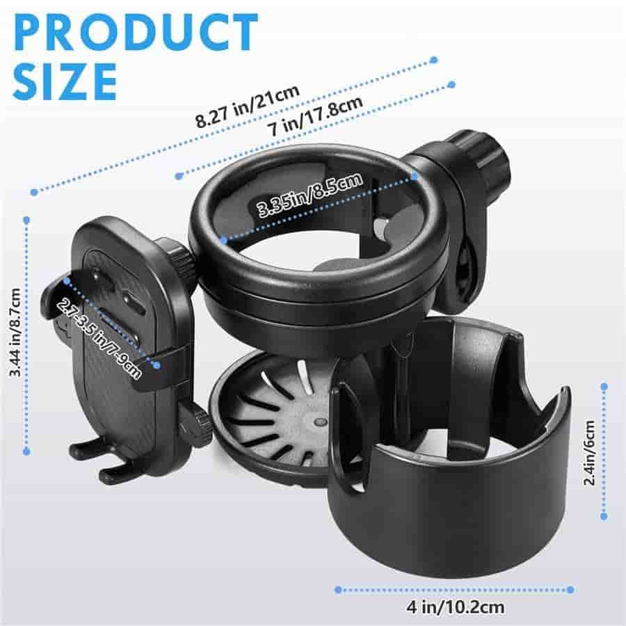 Stroller Phone Holder Feature
