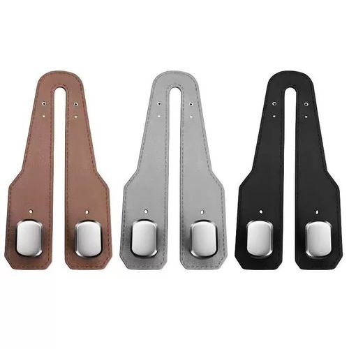 （4PCS）Car hooks, suede trim, multi-functional front and rear seatback hooks, car seat interior trim.