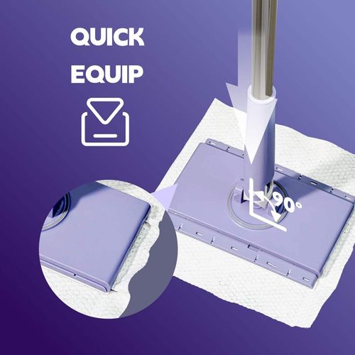 Mini sweeper mop, wet and dry dual-use, kitchen and bathroom wall mirror