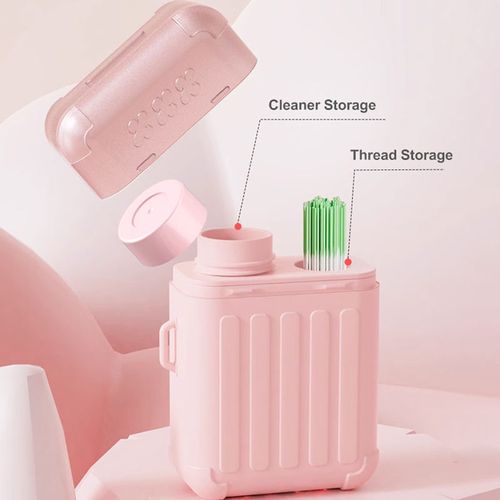 Earring and piercing cleaner, ear piercing cleaning kit, ear care, behind-the-ear cleaning and deodorizing, gentle daily care, portable travel size.