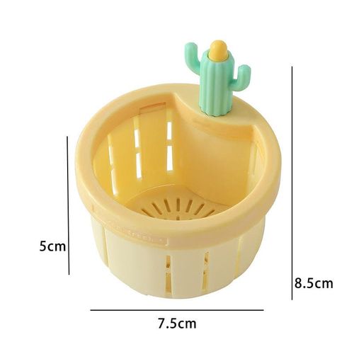 Cactus sink filter kitchen drain basket for collecting leftover food and garbage.