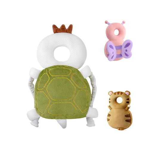 Protect Your Baby's Head! 👶 Breathable Anti-Fall Head Protection Backpack - Soft Safety Pillow for Learning to Walk & Crawl