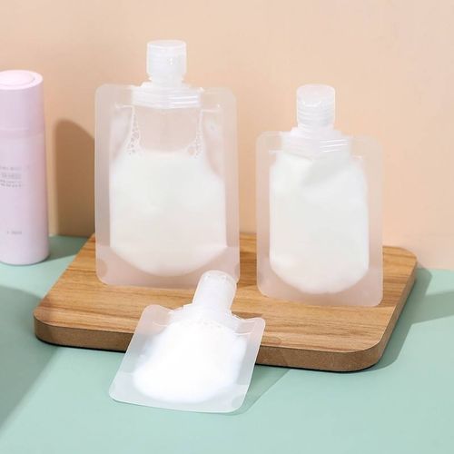 (12pcs  1set）   Counts Reusable Plastic Pouches, Versatile Liquid Carriers for Picnics and Outings