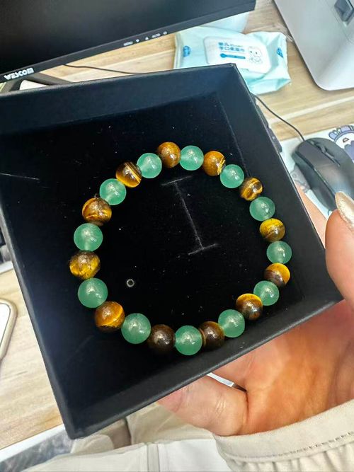 Money Wealth Success Bracelet Pure natural stone Green AventurineTiger Eye Attract Wealth Crystal Bracelet Prosperity Money Bracelet