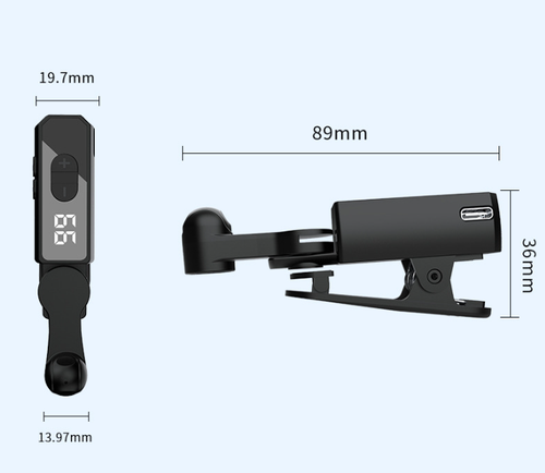 Silent Smart Clicker B03 Adjustable Height ABS Mobile Phone Automatic Clicker