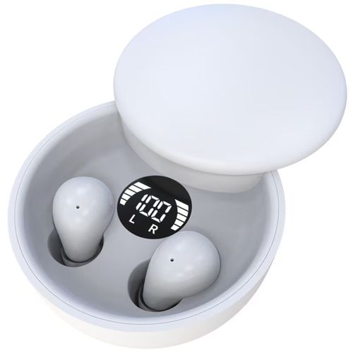 2025 Ultra-Miniature LED Wireless Earphones, Unisex, Sleep Aid, Noise Reduction, Waterproof