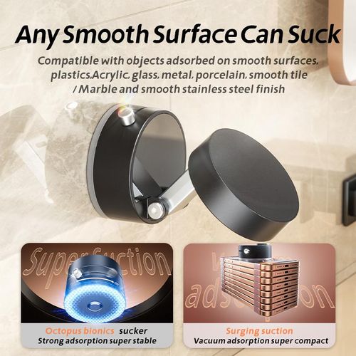 Foldable magnetic phone holder, double-sided rotating holder, portable phone holder with strong stability.