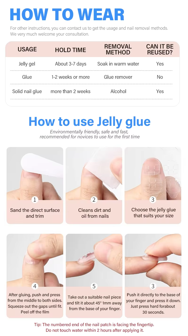 Nail Art Usage Instructions
