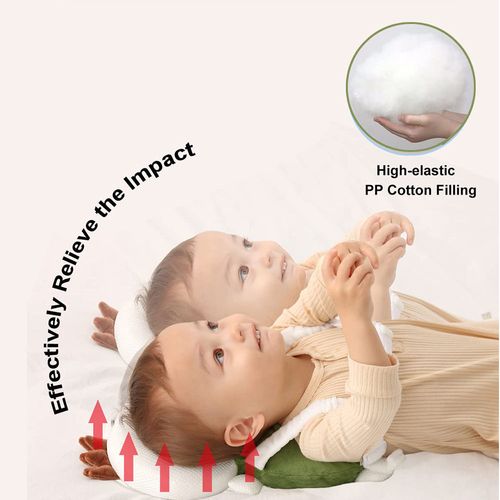 Protect Your Baby's Head! 👶 Breathable Anti-Fall Head Protection Backpack - Soft Safety Pillow for Learning to Walk & Crawl