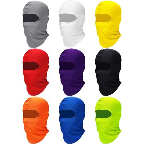 Custom Logo Ski Mask for Men Full Face Cover UV Sun Protection Face Mask Windproof Balaclava for Outdoor Motorcycle Cycling