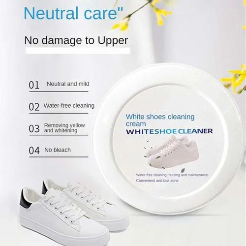 White shoes, casual shoes, sports shoes, waterless cleaning and stain remover
