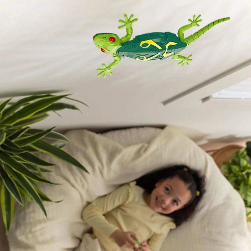 DWI Dowellin Wall Crawler Gecko Remote Control Animal Toy Robot Kids Toys Climbs Wall Cars for Prank Toys RC Robot for Gift