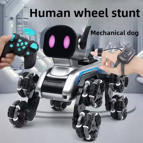Kids Toys Remote Control Car Toys for Children Gesture Induction Climbing Rc Cars Deformation Electric Intelligent Robot Dog