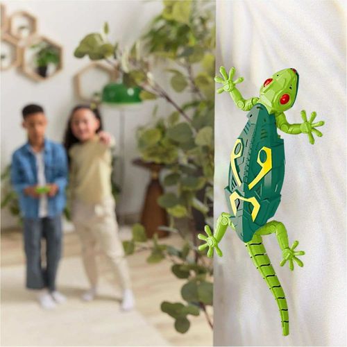 DWI Dowellin Wall Crawler Gecko Remote Control Animal Toy Robot Kids Toys Climbs Wall Cars for Prank Toys RC Robot for Gift