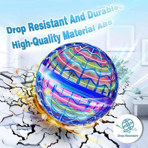 Inductive Charging Magic Ball Toy New Design Mini Disco LED Lamp Stress Relief UFO Plastic Toy for Parties for Play