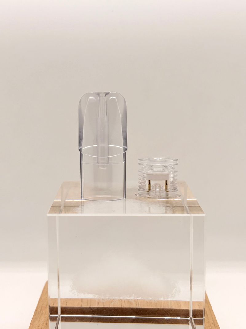 1.2ML大頭空彈 透明款煙彈殼騙人殼｜品質超棒｜一代煙桿適配台灣現貨秒發
