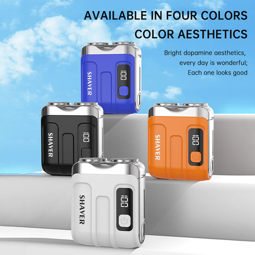 New waterproof electric mini shaver