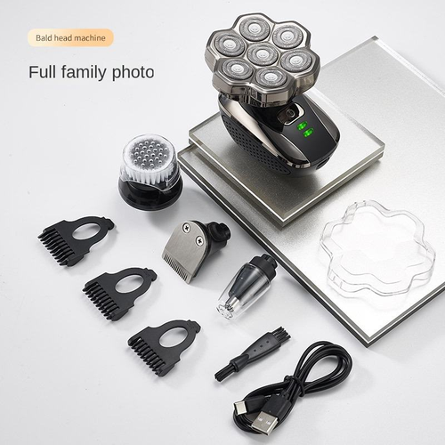 Electric rechargeable bald head shaver