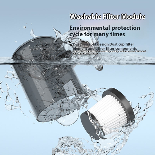 Cordless handheld multi-functional household vacuum cleaner with strong suction, mite removal function, and mopping dusting capabilities.