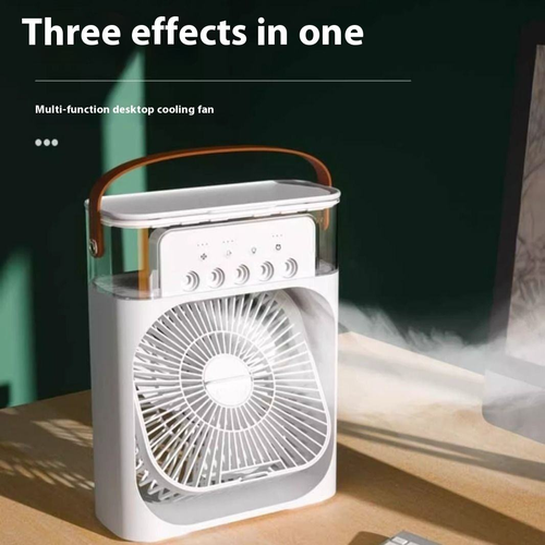 Five-hole spray mist fan, humidifier and cooling mini fan.