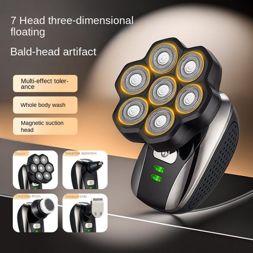 Electric rechargeable bald head shaver